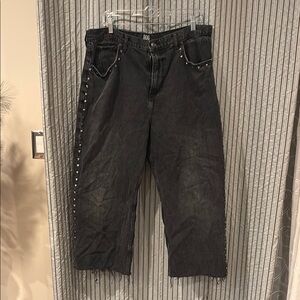 Men's/Women’s BDG Studded Black Jeans